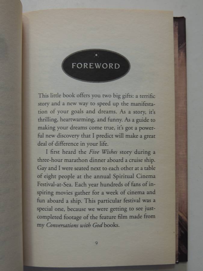 Five Wishes, How Answering One Simple Question Can Mke Your Dreams Come True - Gay Hendricks