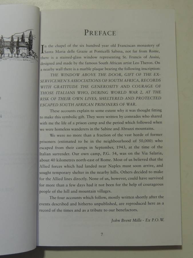 Gap In The Wire: Tales Of Escape And Survival In Italy During World War II - ed by John Brent Mills