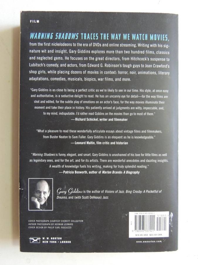 Warning Shadows: Home Alone With Classic Cinema- Gary Giddins
