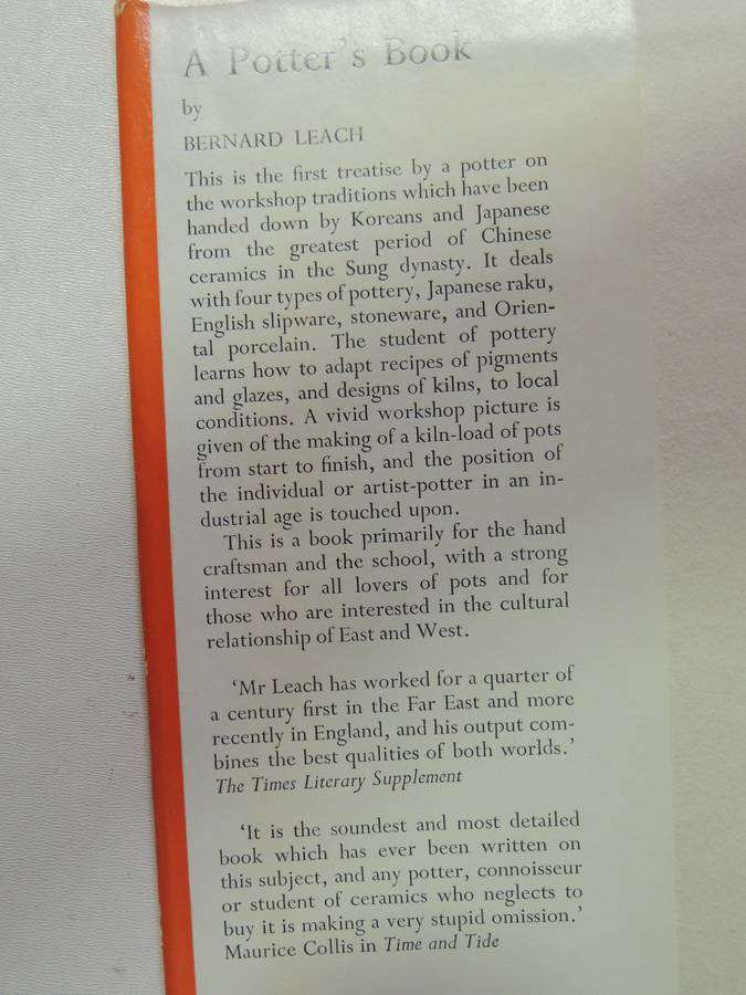 A Potter's Book - Bernard Leach