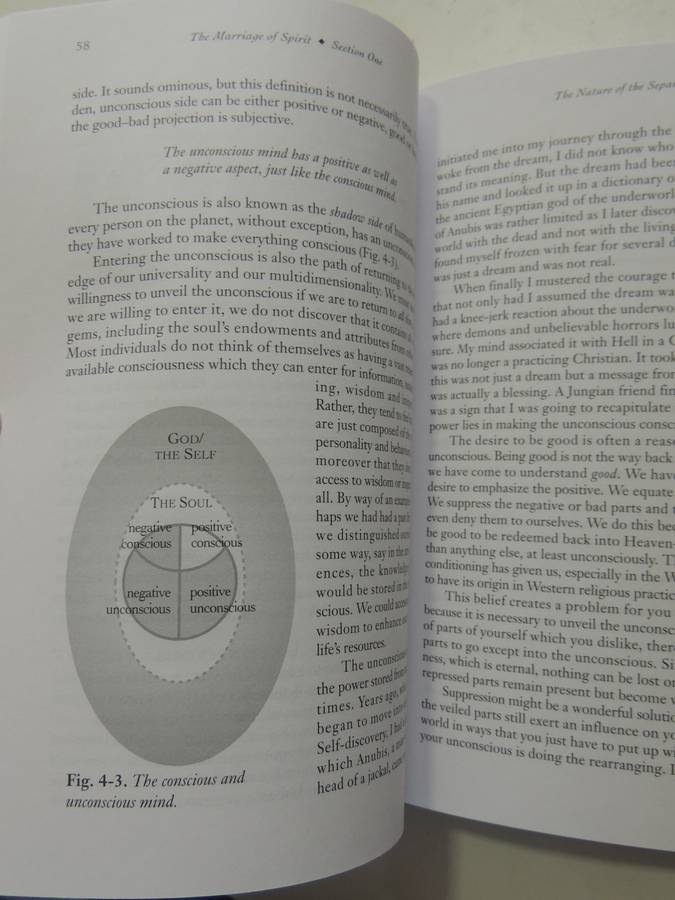 The Marriage of Spirit - Enlightened Living in Today`s World - Leslie Temple-Thurston    SIGNED