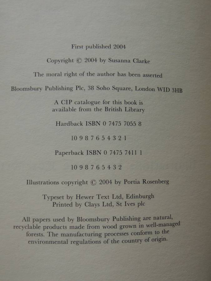 Jonathan Strange & Mr Norrell - Suzanna Clarke