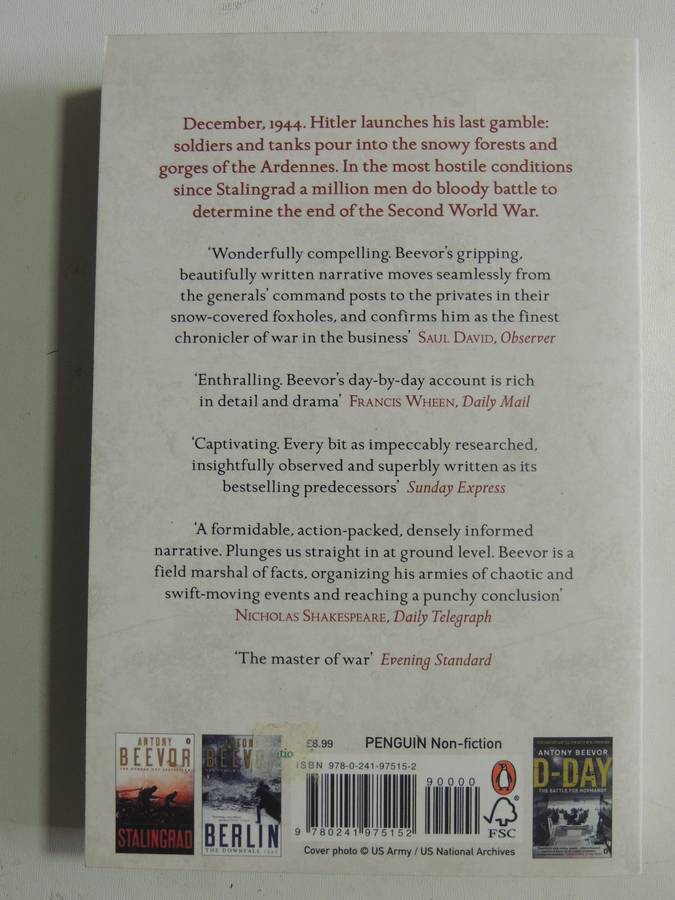 Ardennes 1944: Hitler's Last Gamble - Antony Beevor