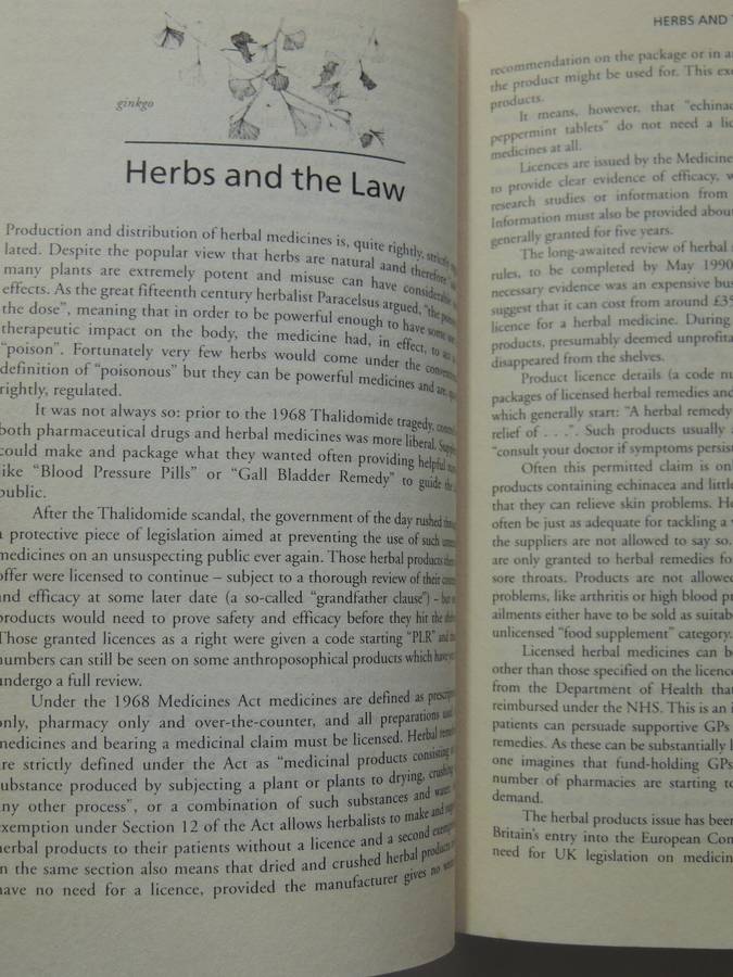 Handbook of Over the Counter Herbal  Medicines- Penelope Ody
