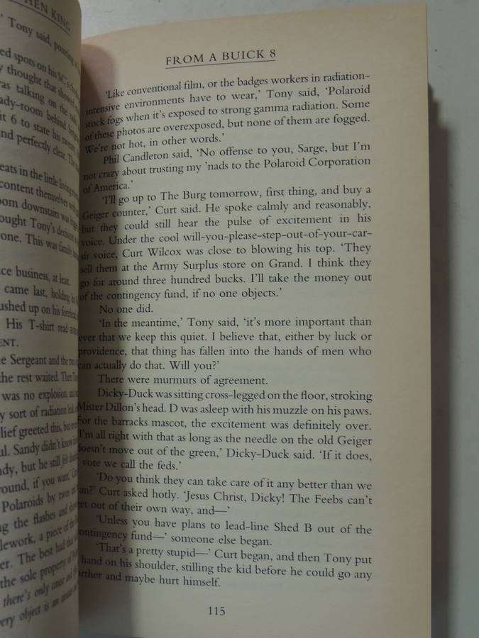 From A Buick 8 - Stephen King