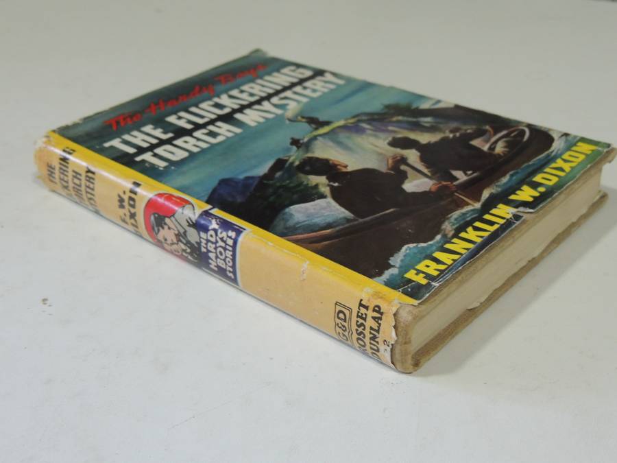 The Flickering Torch Mystery  - Franklin W. Dixon   Circa 1950s
