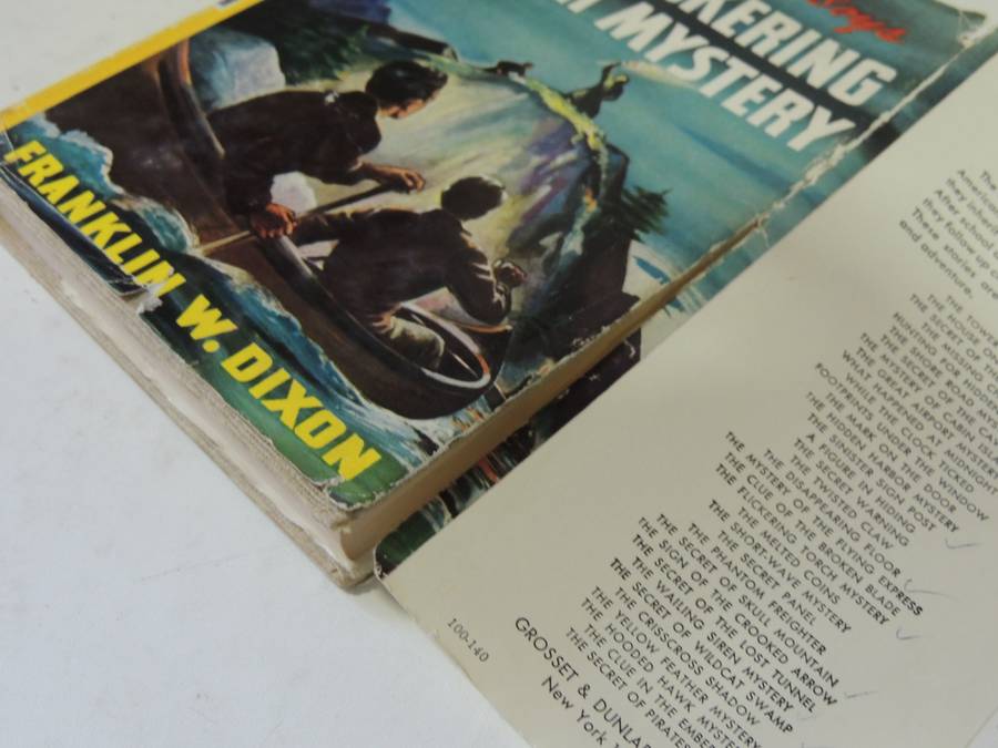The Flickering Torch Mystery  - Franklin W. Dixon   Circa 1950s