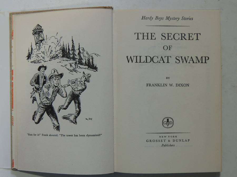 The Secret Of Wildcat Swamp  - Franklin W. Dixon   Circa 1950s