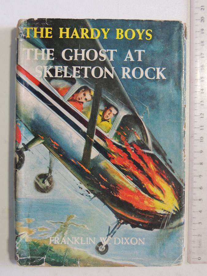 The Ghost At Skeleton Rock  - Franklin W. Dixon     Circa 1950s