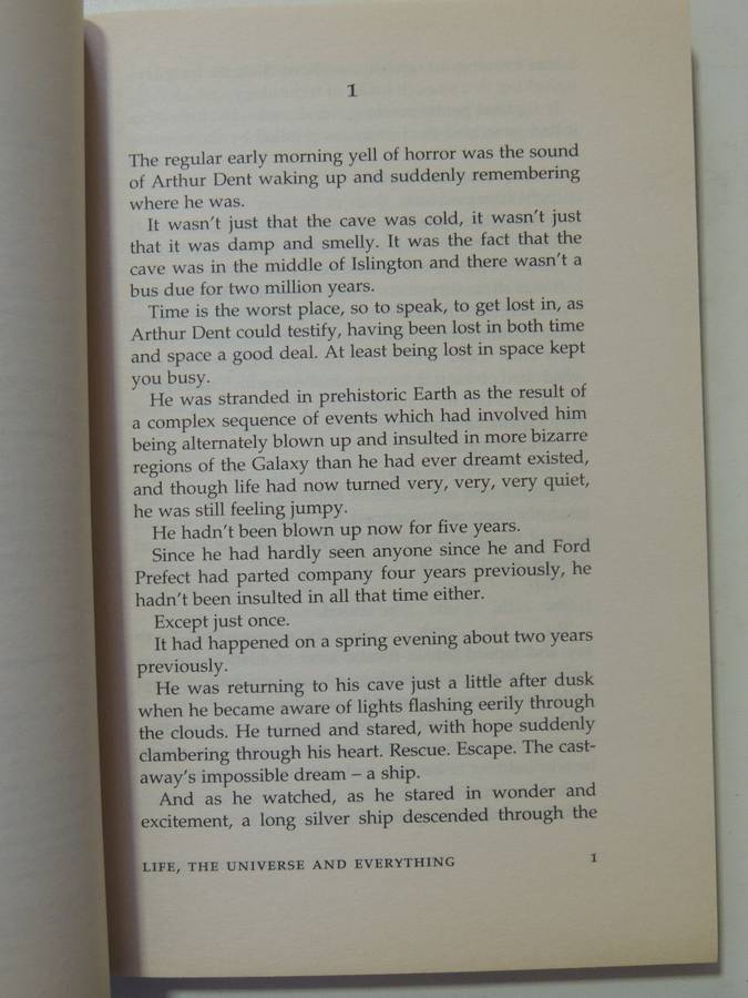 Life, The Universe And Everything  - Douglas Adams