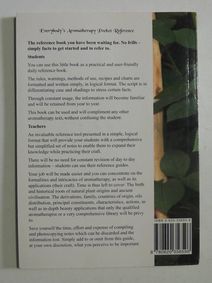 Everybody's Aromatherapy Pocket Reference - Ena Knox
