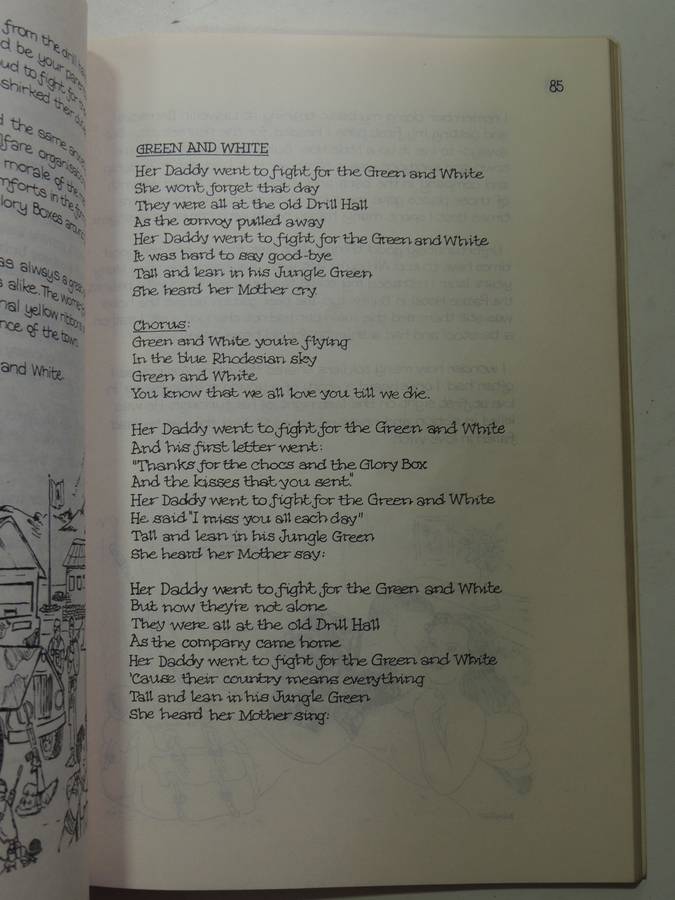 The Story Of Troopiesongs And The Rhodesian Bush War  John Edmond