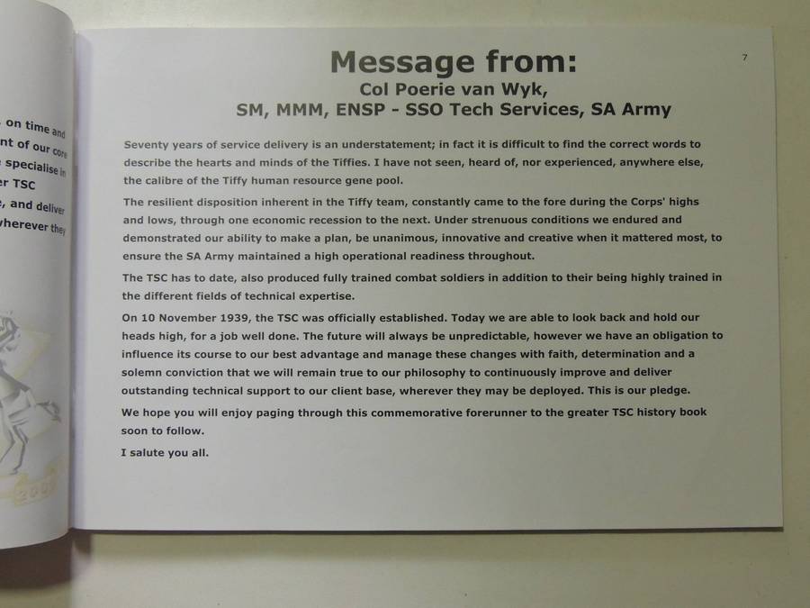 Celebrating 70 Years: A Technical Services Corps Odyssey