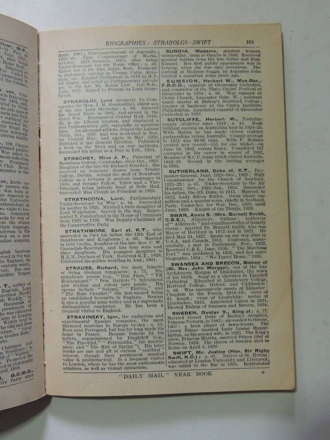 Daily Mail Year Book 1936
