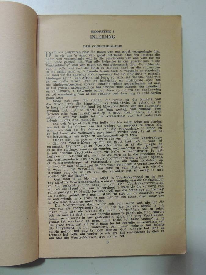 Handleiding Van Offisiere Van Die Voortrekkers (1953 Uitgawe)