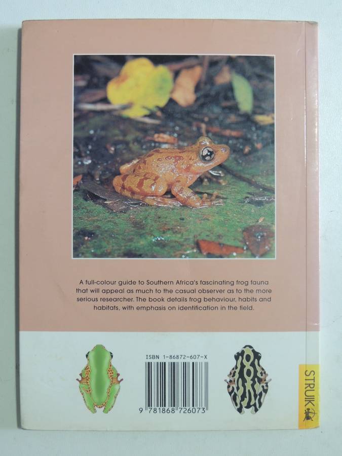 A Guide To The Identification Of TheFrogs Of The Witwatersrand - Vincent Carruthers     NO CD!!