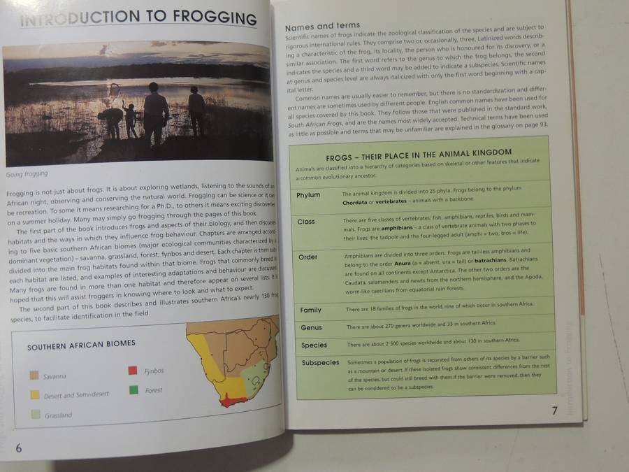 A Guide To The Identification Of TheFrogs Of The Witwatersrand - Vincent Carruthers     NO CD!!