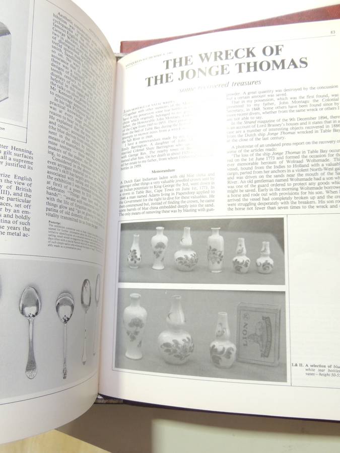 Antiques In South Africa ( 21 Issues In 4 Leatherette Binders)