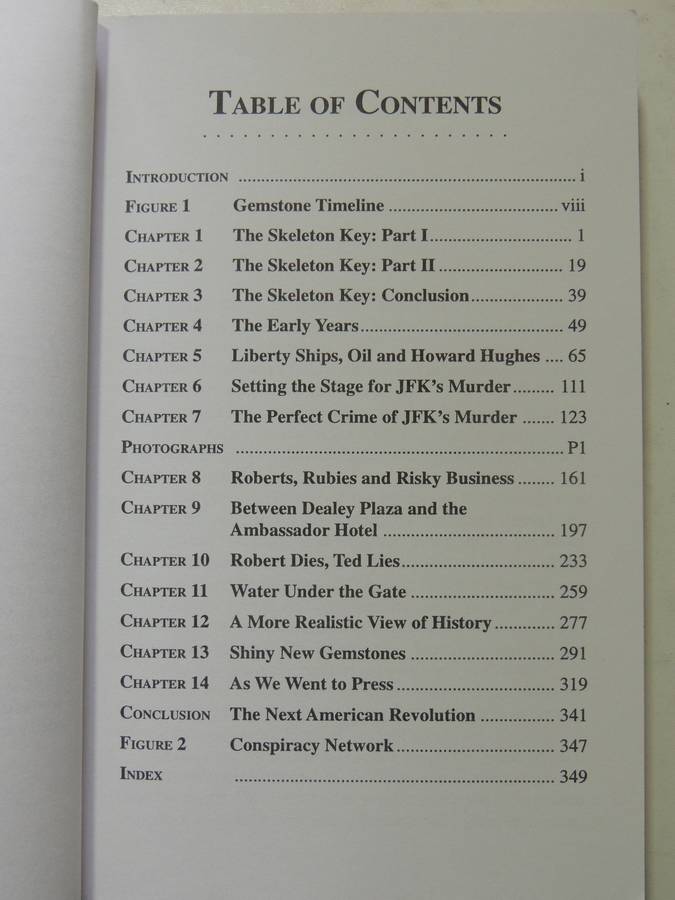Project Seek: Onassis,Kennedy And Gemstone Thesis - Gerald A Carroll