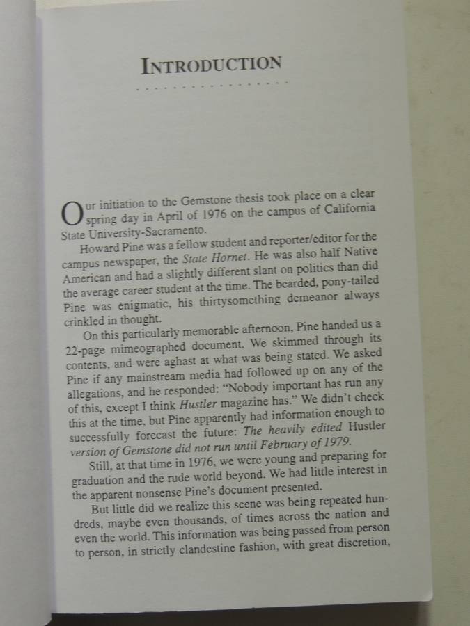 Project Seek: Onassis,Kennedy And Gemstone Thesis - Gerald A Carroll