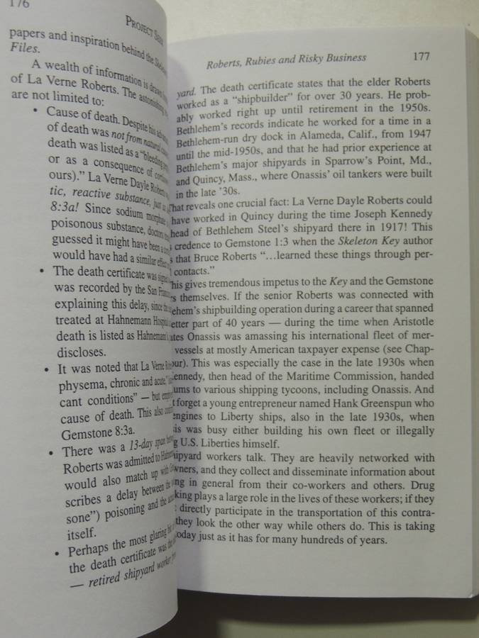 Project Seek: Onassis,Kennedy And Gemstone Thesis - Gerald A Carroll