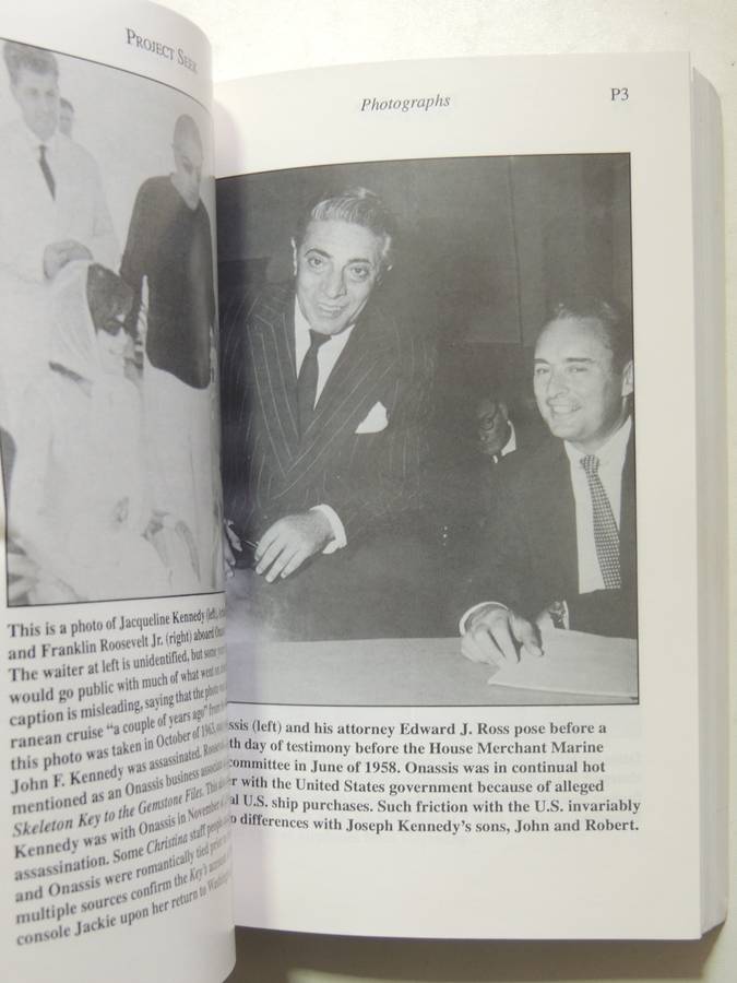 Project Seek: Onassis,Kennedy And Gemstone Thesis - Gerald A Carroll