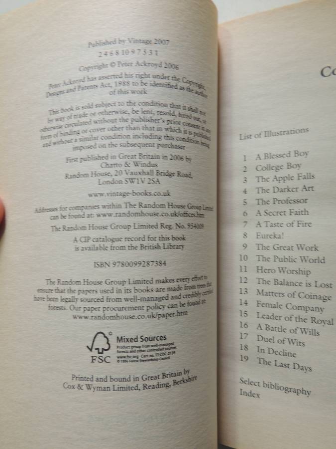 Newton - Peter Ackroyd