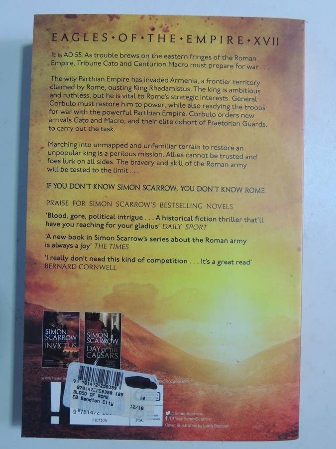 The Blood of Rome - Eagles of the Empire - Simon Scarrow