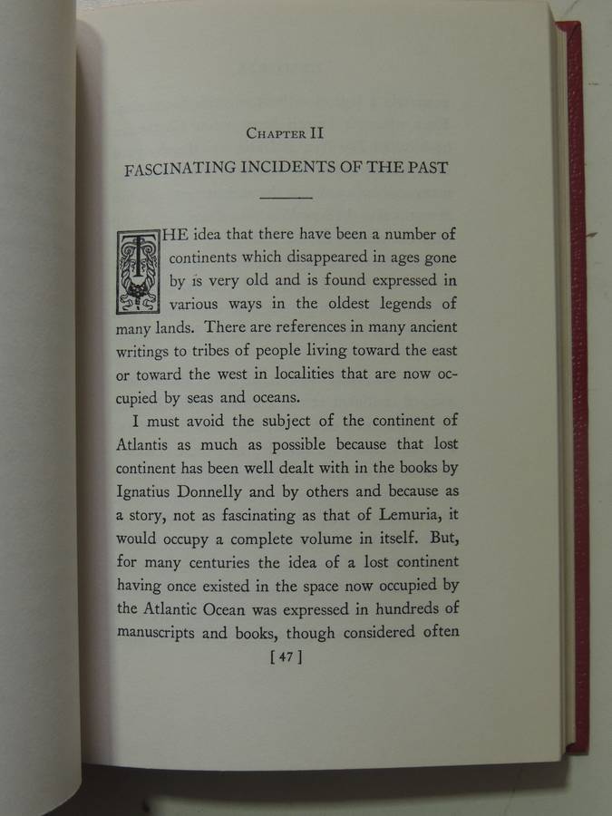 Lemuria: The Lost Continent Of The Pacific- W.S.Cerve