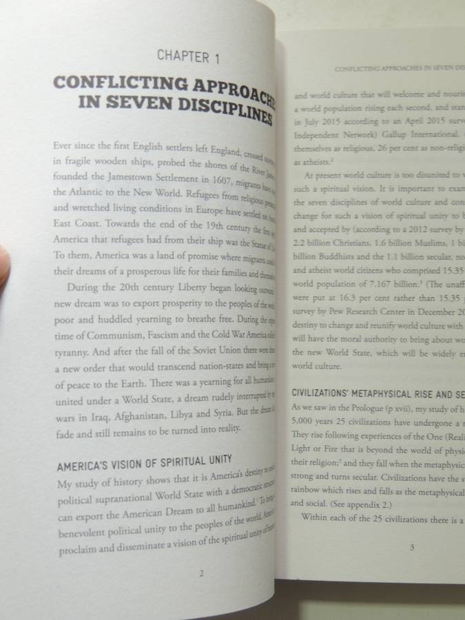 The Secret American Destiny: Hidden Order Of Universe & 7 Disciplines Of Worl.d ..Nicholas Hagger