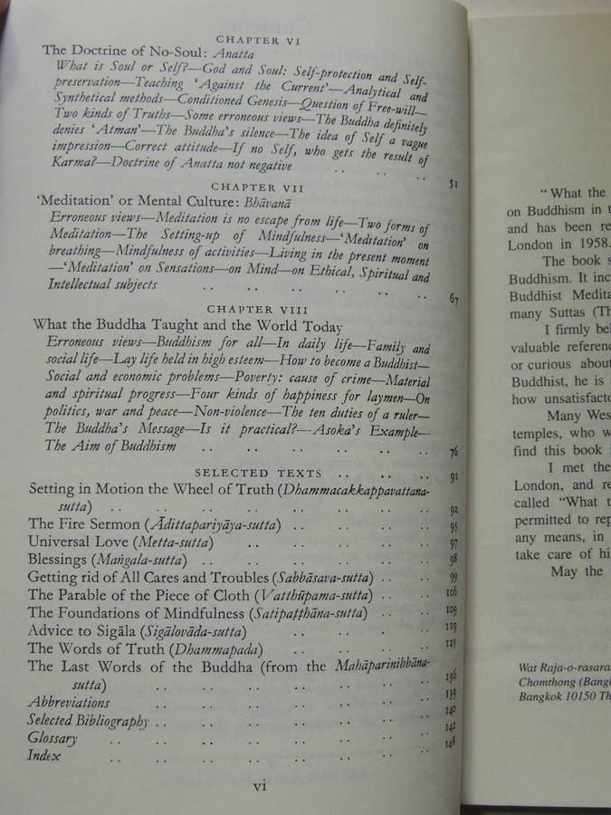 What The Buddha Taught - Venerable Dr. W. Rahula