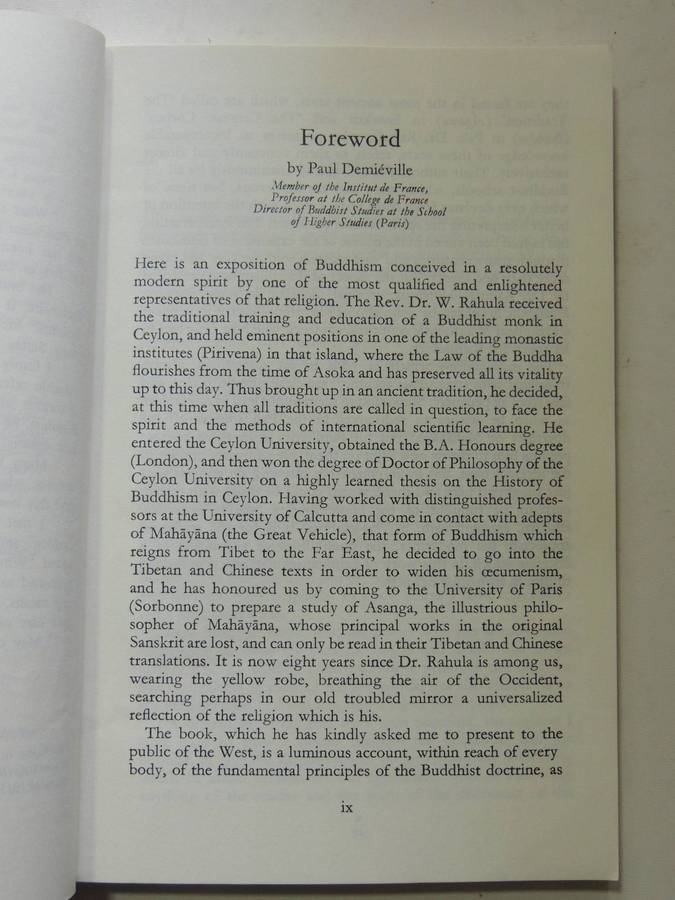 What The Buddha Taught - Venerable Dr. W. Rahula