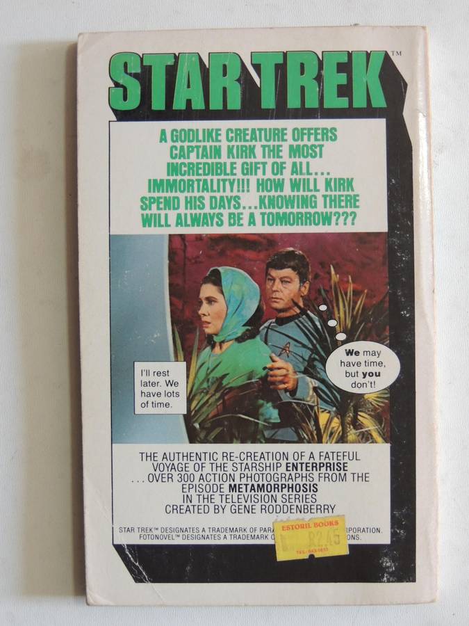 StarTrek Fotonovel # 5: Metamorphosis - Gene L. Coon