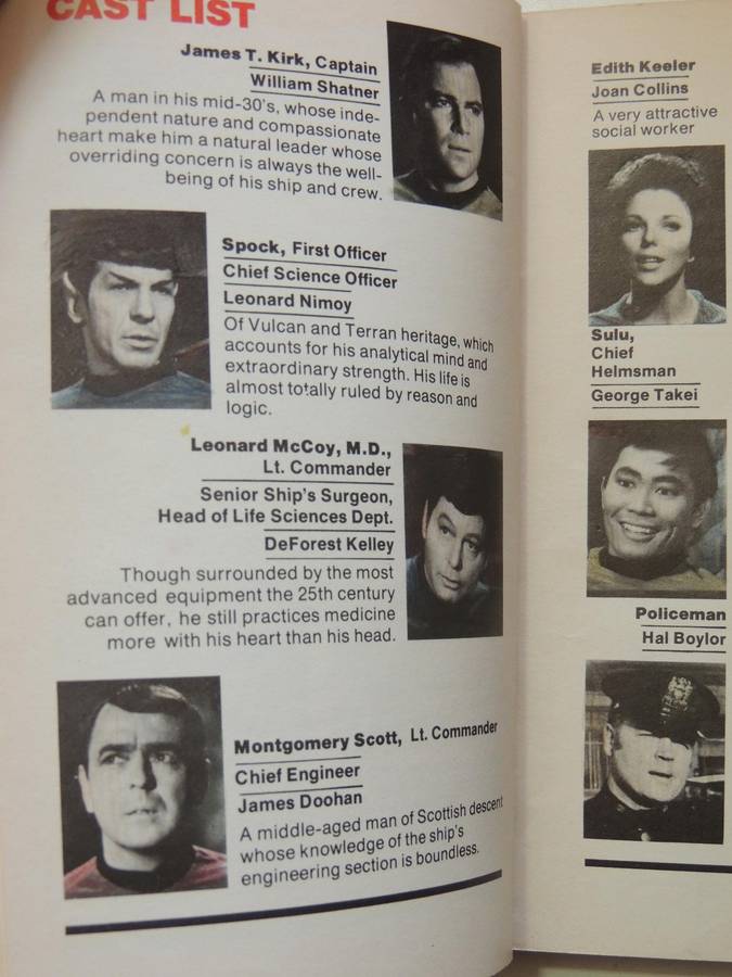 Star Trek Fotonovel #1: City On The Edge Of Forever- Harlan Ellison