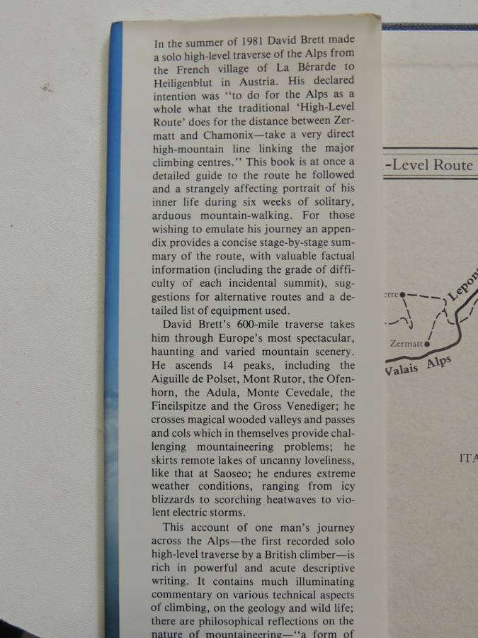 High Level: The Alps From End To End - David Brett