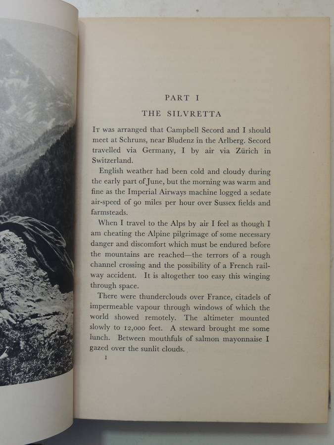 Over Tyrolese Hills- F.S. Smythe   FIRST EDITION   1936