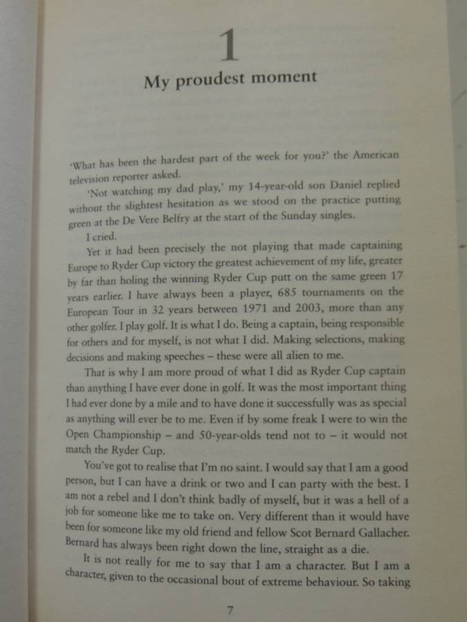 Sam: The Autobiography Of Sam Torrance Golf's Ryder Cup Winning Hero - Sam Torrance