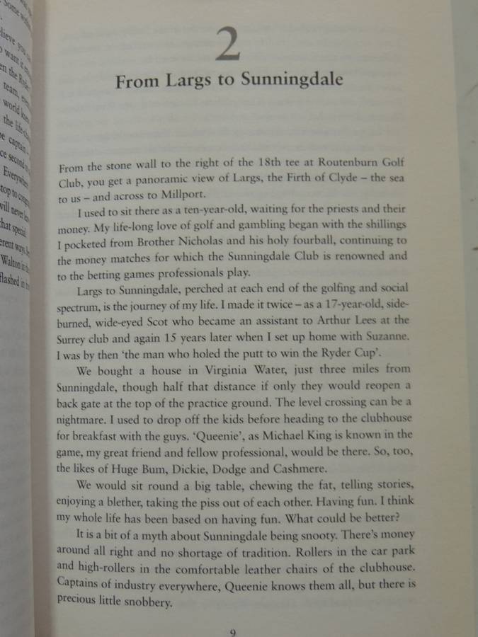 Sam: The Autobiography Of Sam Torrance Golf's Ryder Cup Winning Hero - Sam Torrance