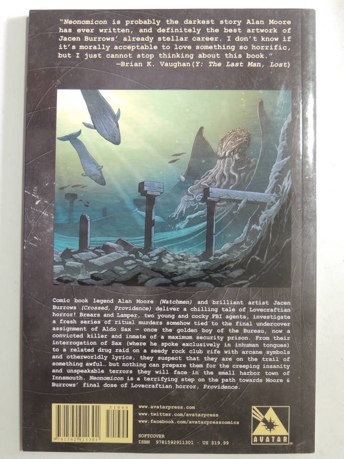 Neonomicon - Alan Moore & Jacen Burrows