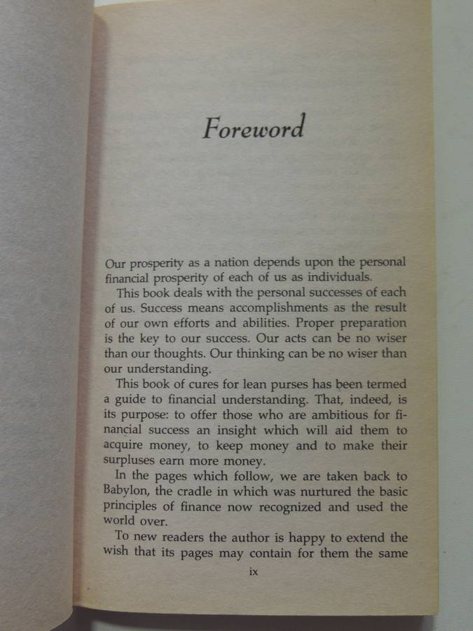 The Richest Man in Babylon - George S Clason