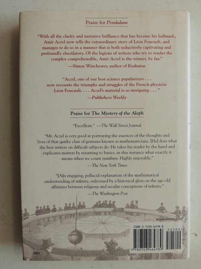 Pendulum: Leon Foucault And The Triumph Of Science - Amir D. Aczel