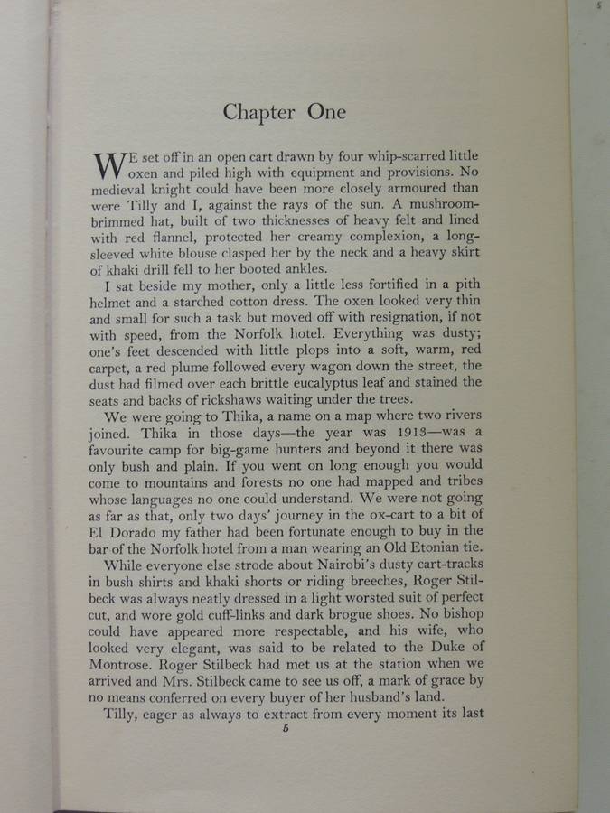 The Flame Trees Of Thika: Memories Of An African Childhood- Elspeth Huxley 1959
