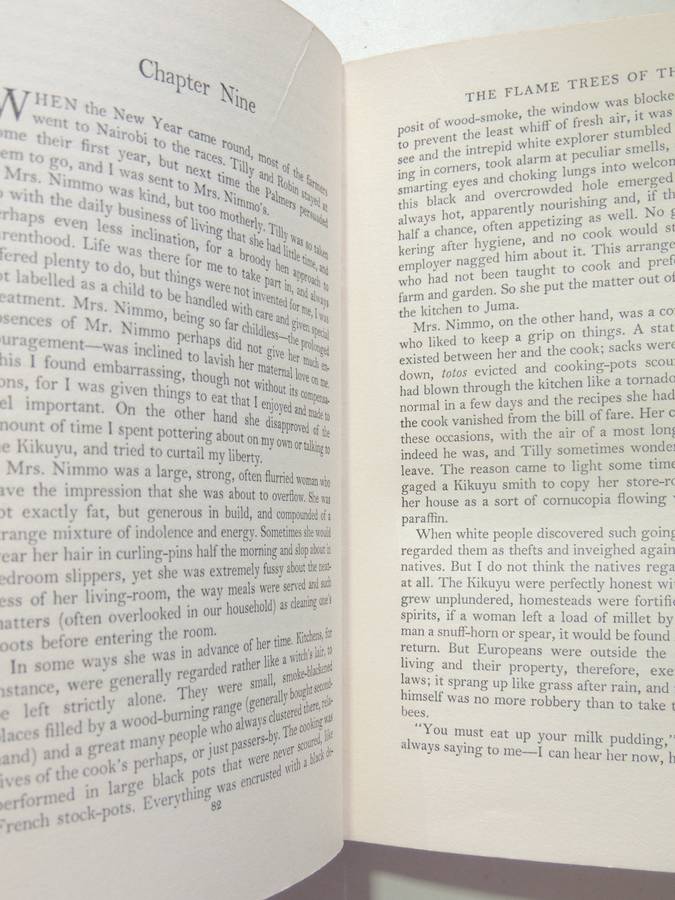 The Flame Trees Of Thika: Memories Of An African Childhood- Elspeth Huxley 1959