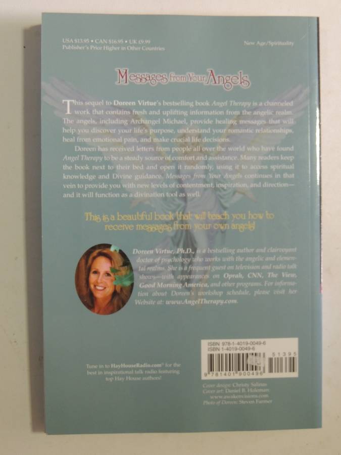 Messages From Your Angels: What Your Angels Want You To Know- Doreen Virtue, Ph.D.