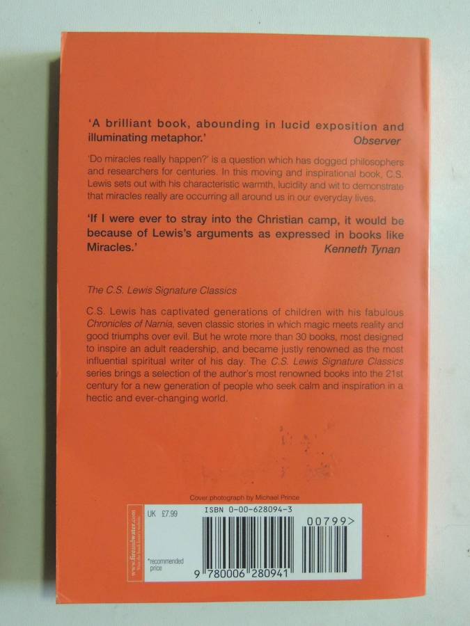 Miracles- C.S. Lewis