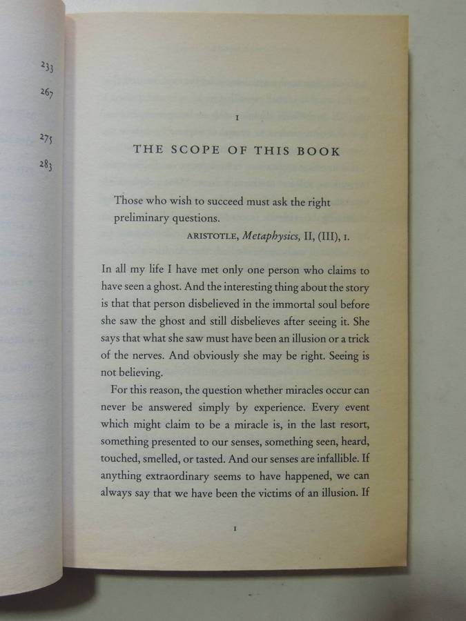 Miracles- C.S. Lewis