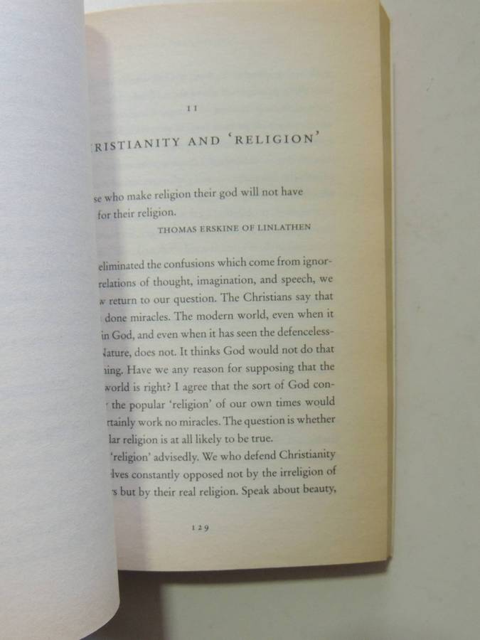 Miracles- C.S. Lewis