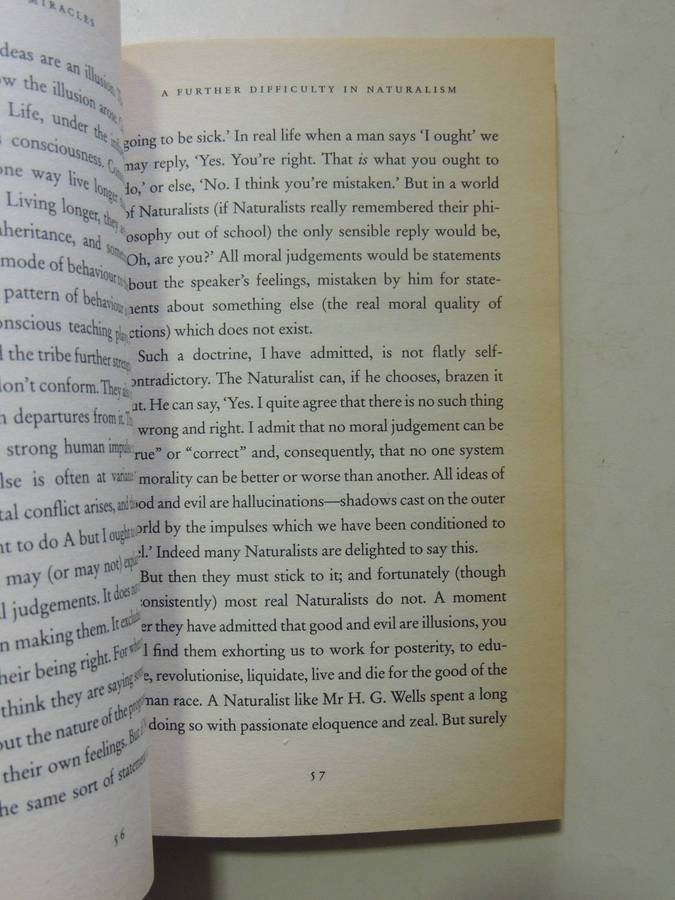 Miracles- C.S. Lewis