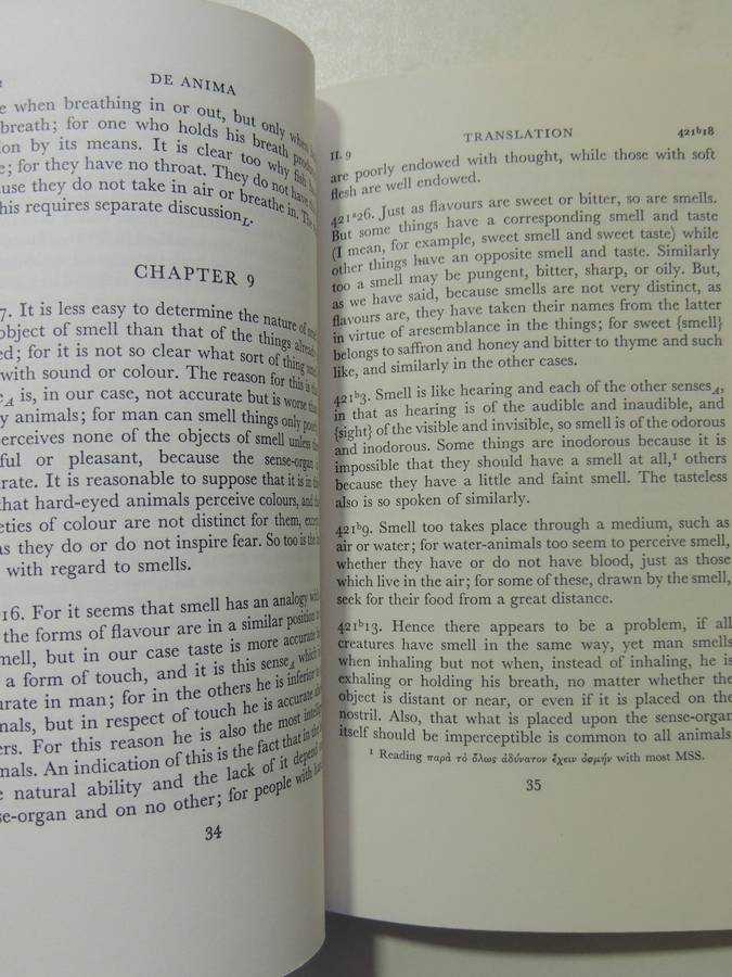 Aristotle's De Anima Books II & III - ed D.W. Hamlyn