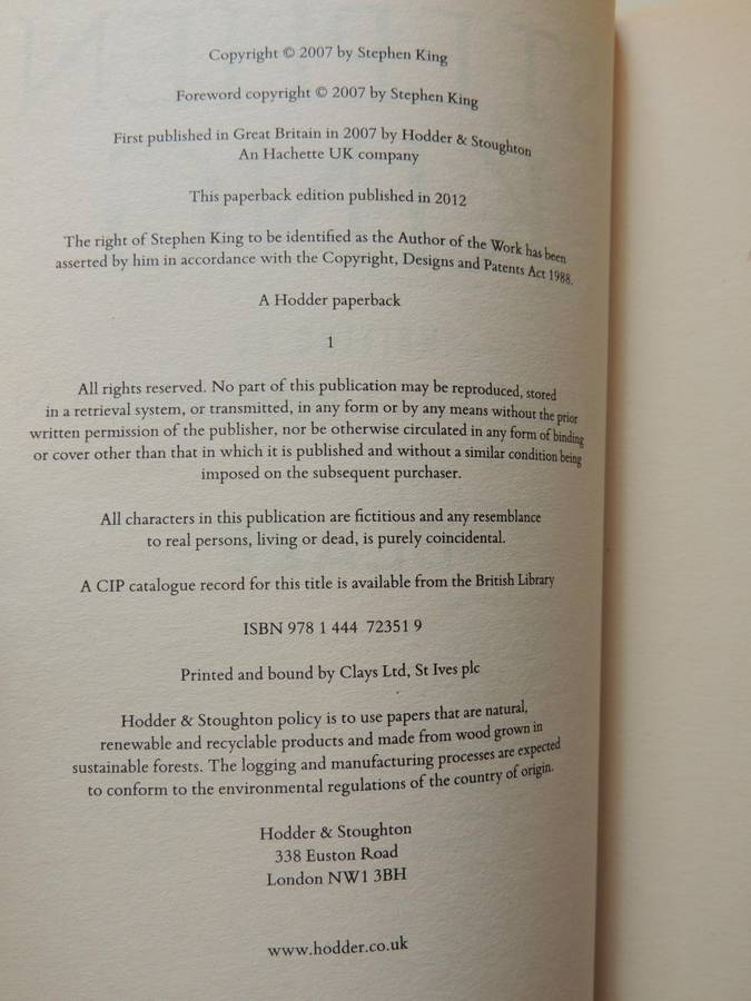 Blaze - Stephen King, As Richard Bachman